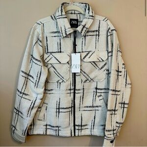 ZARA TWEED JACKET NWT